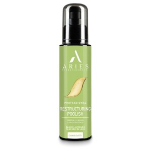 Aries - Restructuring Polish Liquid Crystals - serum wygładzająco-ochronne, wykończeniowe, 100 ml