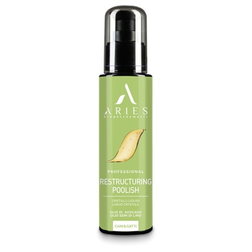 Aries - Restructuring Polish Liquid Crystals - serum wygładzająco-ochronne, wykończeniowe, 100 ml