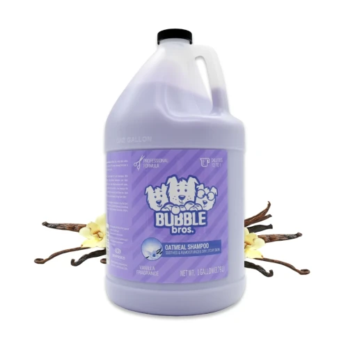 Bubble Bros. - Oatmeal Shampoo - szampon owsiany dla suchej i wrażliwej skóry psów i kotów, 3,79l