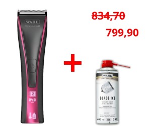 Wahl - Bravura2 Cord/Cordless Cliper - bezprzewodowo-sieciowa maszynka do strzyżenia z regulowanym ostrzem + Blade Ice Spray GRATIS