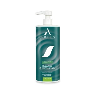 Aries - Relaxing Purifying Skin Shampoo - szampon dla psów i kotów ze skórą wrażliwą i podrażnioną, 1l