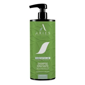 Aries - Detox Line, Idratante, Moisturizing Shampoo - wegański szampon nawilżająco-oczyszczający dla psów i kotów, 1l