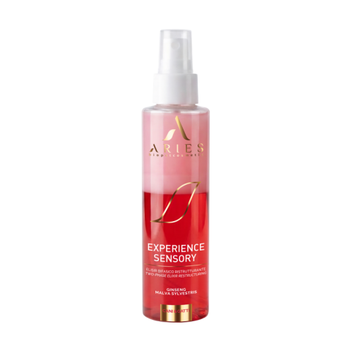 Aries - Experience Sensory Two-Phase Elixir Restructuring – dwufazowy spray ułatwiający rozczesywanie i nabłyszczający dla psów i kotów, 150 ml