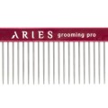 Aries Grooming Pro - Comb - grzebień aluminiowy z 49 zębami o dł. 3,35 cm, dł. całk. 20 cm 