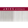 Aries Grooming Pro - Comb - grzebień aluminiowy, rozstaw pół na pół  z zębami o dł. 3,35 cm, dł. całk. 20 cm