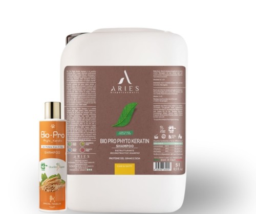 Aries - Bio-Pro Phyto Keratin Shampoo - intensywnie regenerujący szampon z keratyną roślinną