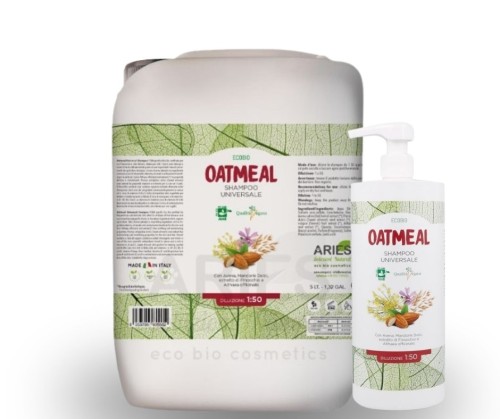 Aries - Oatmeal Universal Shampoo - delikatny szampon owsiany do częstego stosowania 1:50