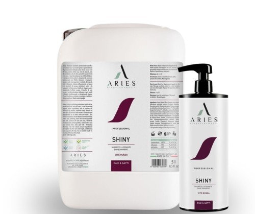 Aries - Shiny Shine Shampoo - szampon nabłyszczający do matowej sierści
