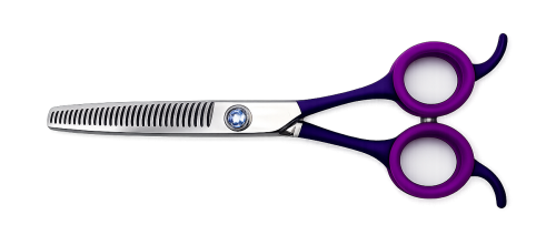 Easy Cut - degażówki jednostronne 6 cali, 28 ząbków, model Purple28