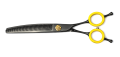 Easy Cut - degażówki jednostronne 8 cali, gięte, 60 ząbków, model BLACK60C