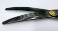Easy Cut - degażówki jednostronne 8 cali, gięte, 60 ząbków, model BLACK60C