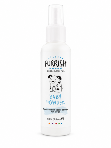 Furrish - Baby Powder, Fresh & Clean Cologne - woda perfumowana o zapachy pudru dla niemowląt, 150 ml