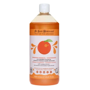 Iv San Bernard - Fruit of the Groomer, Orange Shampoo - wzmacniający szampon pomarańczowy, 1l 