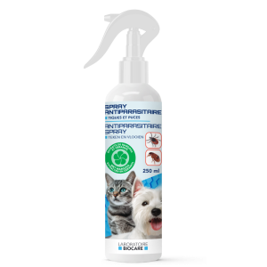 BioCare - Antiparasitaire Spray - spray antypasożytniczy, odstraszający pchły, kleszcze, komary, 250 ml
