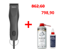 Wahl - Max50+ Corded Clipper - maszynka z silnikiem bezszczotkowym i ostrzem Wahl nr 10 -1,5 mm + 2 nasadkami ze stali nierdzewnej + Blade Ice Spray + Clipper Oil GRATIS