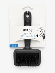 Furrish - Soft Slicker Small - miękka szczotka pudlówka, mała