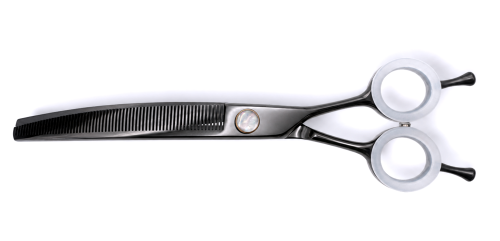 Easy Cut - degażówki jednostronne 7,25 cali, gięte, 66 ząbków, model BLACK66C