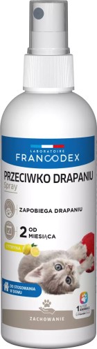 Francodex - spray przeciwko drapaniu dla kotów i kociąt, 200 ml