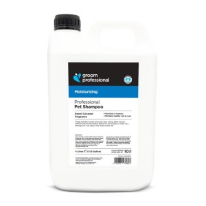 Groom Professional - Moisturising Pet Shampoo, Coconut Fragrance - szampon nawilżający do suchej i matowej sierści o zapachu kokosa, 4l
