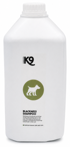 K9 - Blackness Shampoo - szampon dla sierści czarnej i ciemnej, 2,7 l