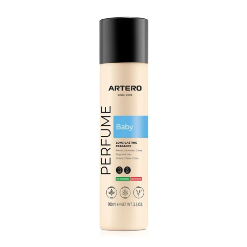 Artero - Perfume Baby - perfumy dla szczeniąt, psów i kotów, subtelna, pudrowa nuta zapachowa, 90 ml