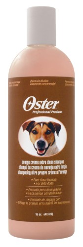 Oster - Orange Creme Extra Clean Shampoo - szampon pomarańczowy do mocno zabrudzonej sierści, 473 ml