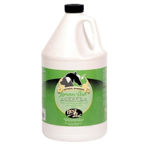 Best Shot - Oatmeal Shampoo Lemon Aid - szampon dla psów z wrażliwą skórą oraz z długą i prostą sierścią, 3,8 l