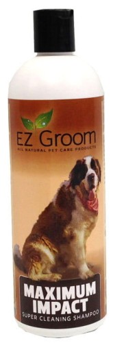 EZ-Groom - Maximum Impact Shampoo, Cherry - szampon doskonale oczyszczający do salonów groomerskich, hypoalergiczny, 50:1, 473 ml