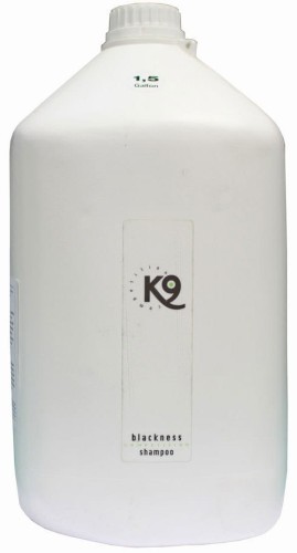K9 - Blackness Shampoo - szampon dla sierści czarnej i ciemnej, 5,7 l