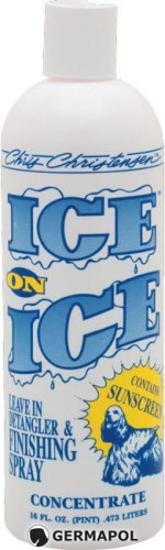 Chris Christensen - Ice on Ice - koncentrat odżywki do rozczesywania, antystatyczna i wykończeniowa z filtrem przeciwsłonecznym, 473 ml