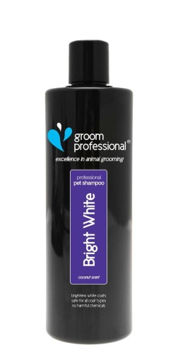 Groom Professional - Bright White - szampon rozjaśniający do białej i jasnej sierści, 450 ml
