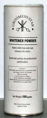 Groomers Star - puder wybielający, 0,5 kg