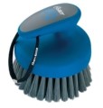 Oster - Face Grooming Brush - szczotka dla koni do czyszczenia łba ze sztucznego włosia, niebieska