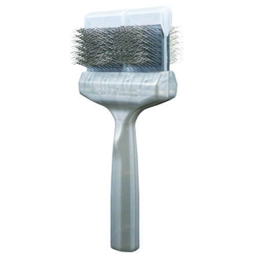 ActiVet - szczotka Pro Mega Coat Grabber, srebrna - 9 cm