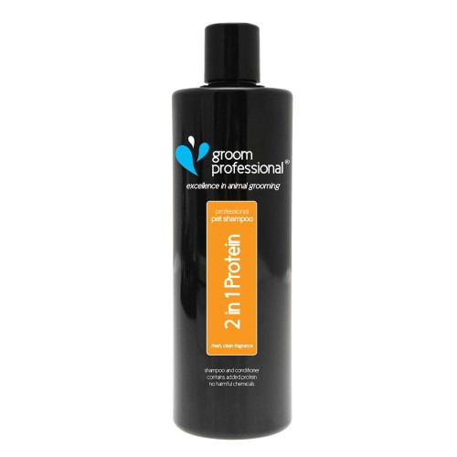 Groom Professional - Protein 2 in 1 - szampon z odżywką, 450 ml