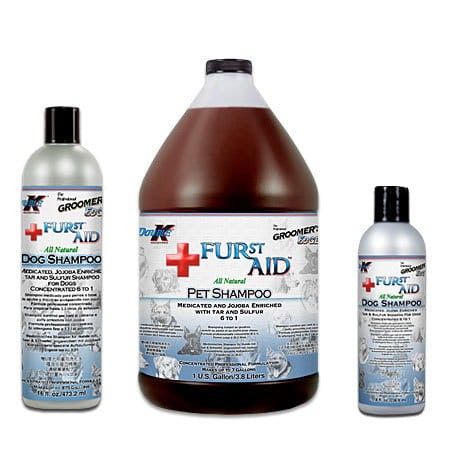 Double K - Furst Aid - szampon leczniczy z dziegciem, 473 ml