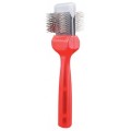 ActiVet - szczotka Pro Basic Mat Zapper - czerwona, 4,5 cm