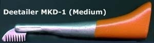 Macknyfe - Medium Deetailer Orange - trymer średni pomarańczowy, do szczegółów, dla leworęcznych