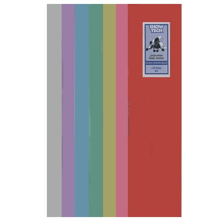Show Tech - japoński papier ryżowy do papilotowania, żółty, 100 szt.