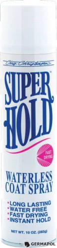 Chris Christensen - Super Hold Waterless Coat Spray - lakier mocno utrwalający, 283 g