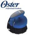 Oster - Face Finishing Brush - szczotka dla koni do łba z naturalnego włosia, niebieska
