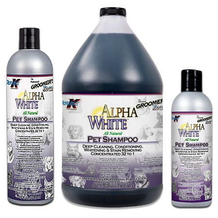 Double K - Alpha White - szampon wybielający, 473 ml