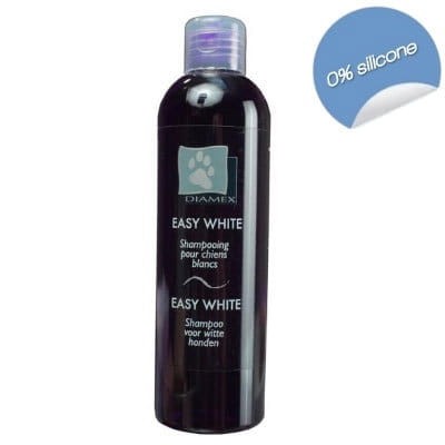 Diamex - Easy White Shampoo - łagodny szampon do białej i jasnej sierści, 250 ml