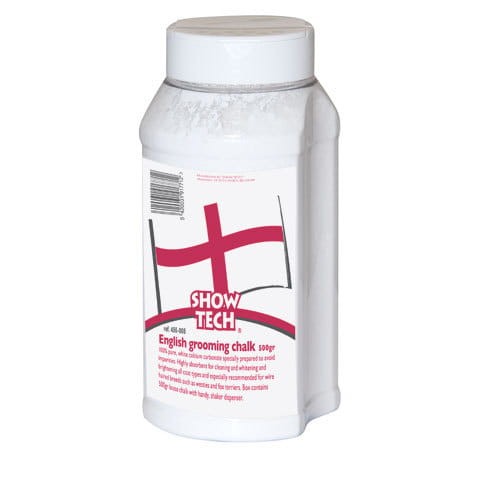 Show Tech - English Grooming Chalk - puder, kreda do trymowania, 400 g