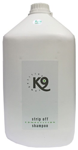 K9 - Strip Off Shampoo - szampon dogłębnie myjący, 5,7 l