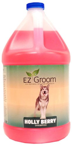 EZ-Groom - Holly Berry Shampoo - szampon głęboko oczyszczający, nadający połysku o delikatnym zapachu szarlotki z cynamonem, 3,8 l