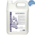 Diamex - Easy White Shampoo - łagodny szampon do białej i jasnej sierści, 5 l