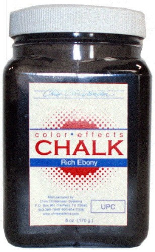 Chris Christensen - Rich Ebony Chalk - kreda, puder koloryzujący czarny, 170 g
