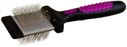 KW Smart - Flexible Brush - dwustronna szczotka pudlówka do puszenia i rozczesywania włosa, mała
