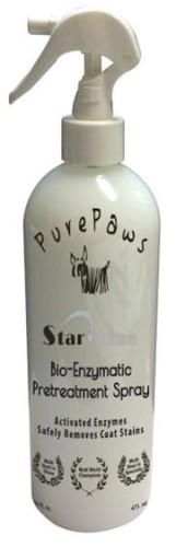 Pure Paws - Bio-Enzymatic Pretreatment Spray - preparat usuwający przebarwienia na sierści, 473 ml